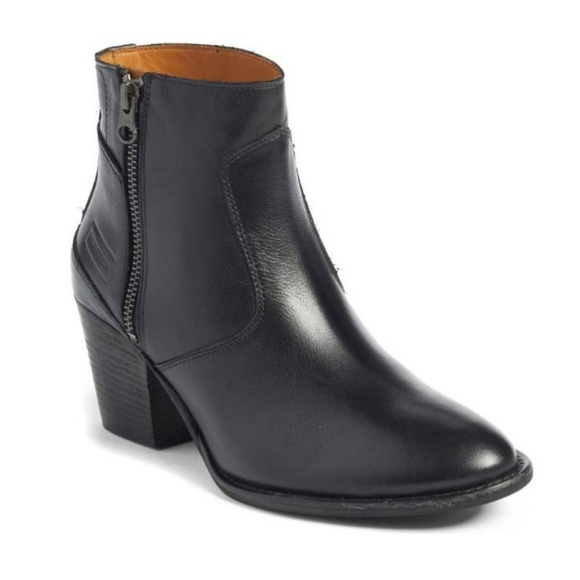 hunter refined zip boot leather